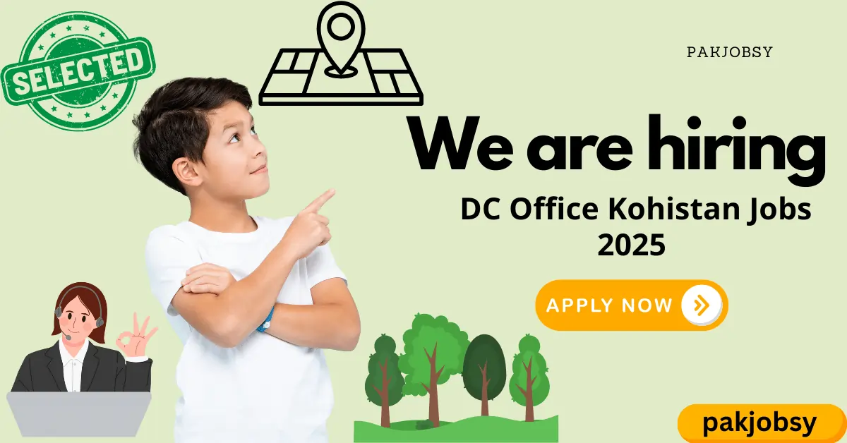 DC Office Kohistan Jobs 2025