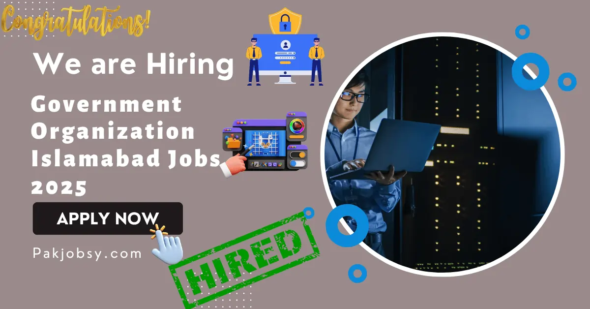 Government Organization Islamabad Jobs 2025