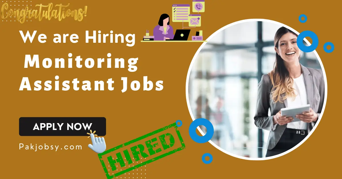 Monitoring Assistant Jobs