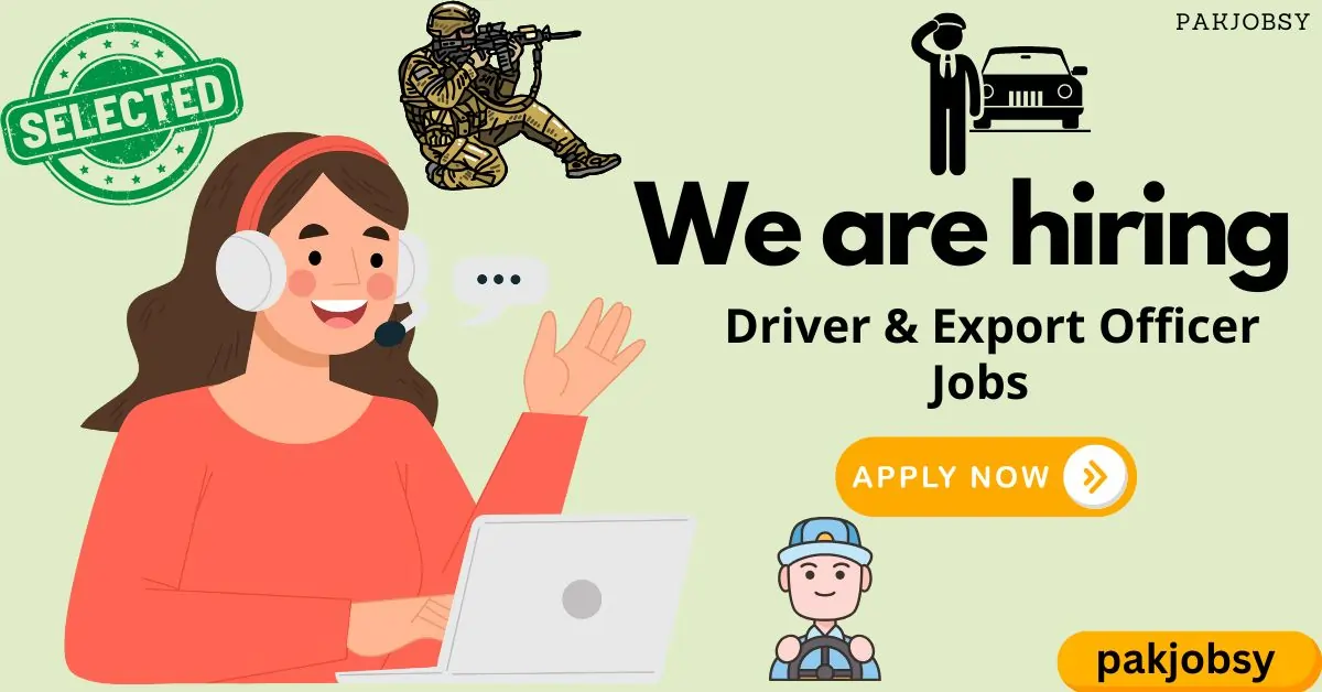 Driver & Export Officer Jobs