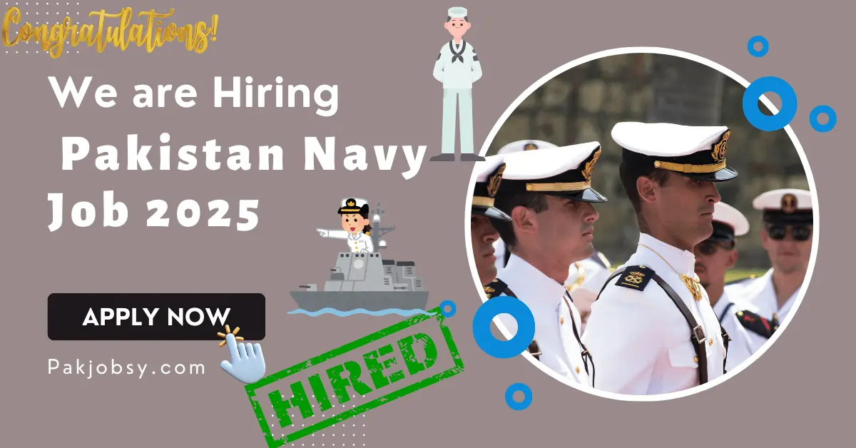 Pakistan Navy Jobs 2025