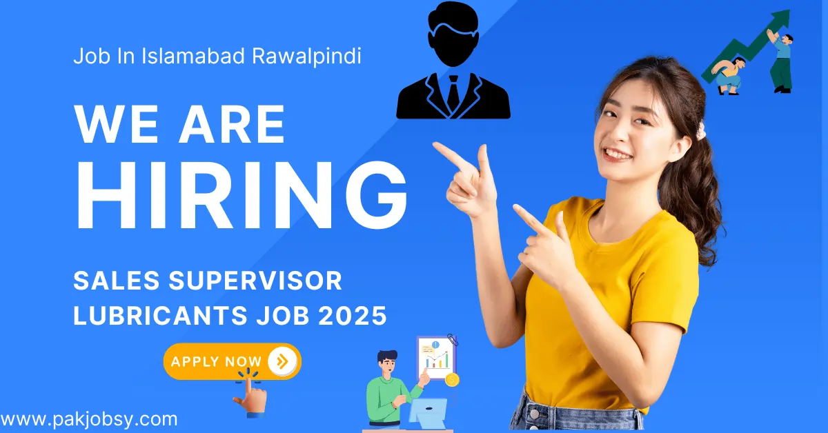 Sales Supervisor Lubricants Job 2025