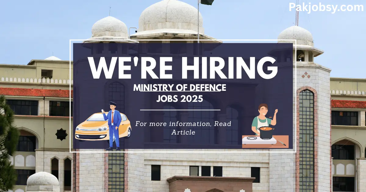 Ministry of Defence Jobs 2025